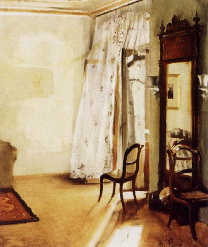 Adolf Friedrich Erdmann Menzel The Balcony Room